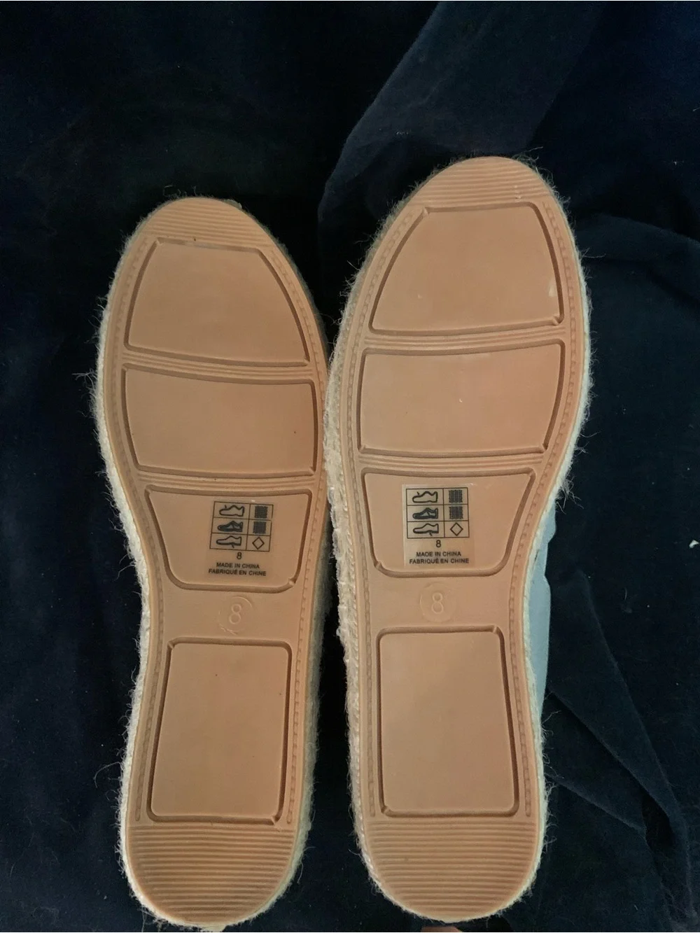 Charlie Paige Taupe Canvas Pineapple Espadrilles
